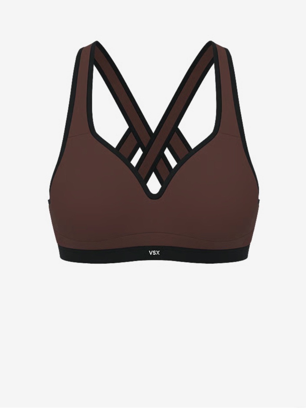 VSX Incredible Max Sports Bra in Ganche with Black Trim